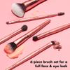e.l.f. Flawless Face Kit, 6-Piece Brush Collection, Brushes For Face, Eyes & Brows, Vegan & Cruelty-Free view 2
