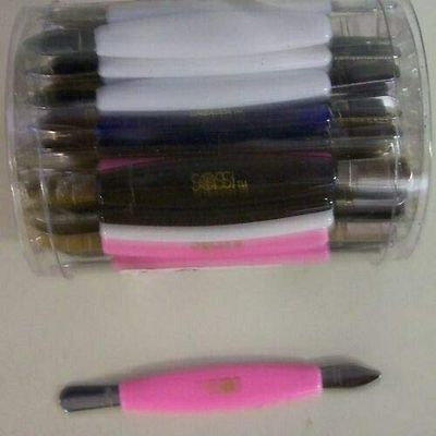 6 New Double Tip Cuticle Pushers (6)