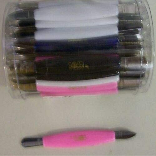 6 New Double Tip Cuticle Pushers (6)