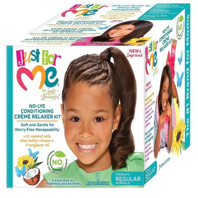Just For Me No-Lye Conditioning Creme Relaxer Kit Regular 40021347 37200