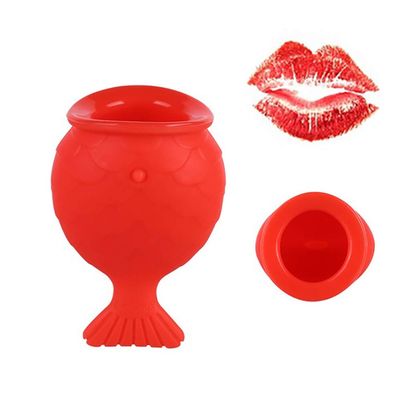 1pcs Silicone Lip Plumper Device Sexy Lip Enhancer Quick Lip Plumper Treatment Bigger Mouth Lip Plumping Device Painless Beauty Tool for Women Girls