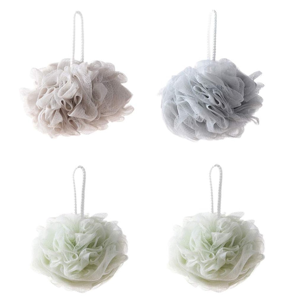 4 Pcs Mesh Bath Ball Shower Ball
