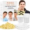 Nose Wax Kit from CoFashion - 50g Wax for Hair Removal, 20 Applicators (Up to 20 Uses), 10 Paper Cups for Nose and Ear Waxing view 1