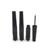 4 Pieces 3ml Empty Eyeliner Tubes with Refillable Eyelash Growth Liquid Bottle Plastic Eyeliner Vials Tube with Brush Eyelash Growth Oil Mascara Tube Come with 2 Mini Palstic Funnels, Black view 2