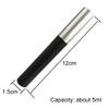 3 Pieces 5ml Empty Eyeliner Tubes Refillable Eyelash Growth Liquid Bottle Plastic Eyeliner Vials Tube with Brush Eyelash Growth Oil Mascara Tube for Cosmetics Come with 2 Mini Palstic Funnels view 3