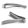 GERMANIKURE Professional Nail Clipper Set - Fingernail Clipper & Toenail Clipper with Leather Cases - Ethically Made in Solingen Germany - FINOX Surgical Stainless Steel Manicure and Pedicure Tools view 2