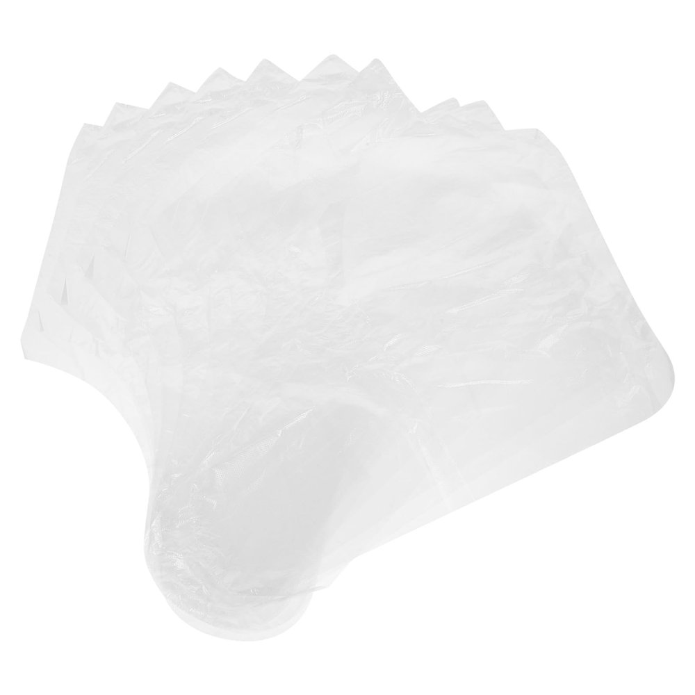 Healifty Clear Plastic Disposable Booties Paraffin Bath Liners for Foot Pedicure Hot Spa Wax Treatment Larger Thicker Thermal Therapy Feet Covers Bags 200pcs