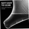 Healifty Clear Plastic Disposable Booties Paraffin Bath Liners for Foot Pedicure Hot Spa Wax Treatment Larger Thicker Thermal Therapy Feet Covers Bags 200pcs view 4