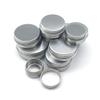 Queenbox 5Pcs 20g Aluminum Tin Jars Empty Container Refillable Cosmetic Bottle Ointment Cream Sample Packaging Containers Screw Cap view 1