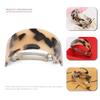 3PCS Fashion Acrylic Hair Barrettes Ponytail Holders Barrettes Retro Large Hair Barrettes Simple Automatic Hair Clip French Clip Barrettes for Women Ladies view 3
