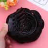 1pc Real Hair Wigs Hair Donut Updo Ponytail Hair Bun Chignon Synthetic Wavy Bun Hair Barrettes for Women Hair Bun Extensions Barrettes for Girls Hair Bun Clip Comb Matte Bride view 4