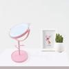 Louphee Desk Mirror in Cute Cat Ears Shape-Kawaii &Vanity Mirror for You in Bathroom or Bedroom- Pink view 3