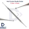 10Pcs Toe Nail Removal Set Chiropody Podiatry Instruments Ingrown Nipper Scissors Curette view 4