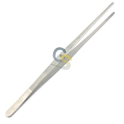10" Stainless Steel Hobby Tweezers By G.S Online Store