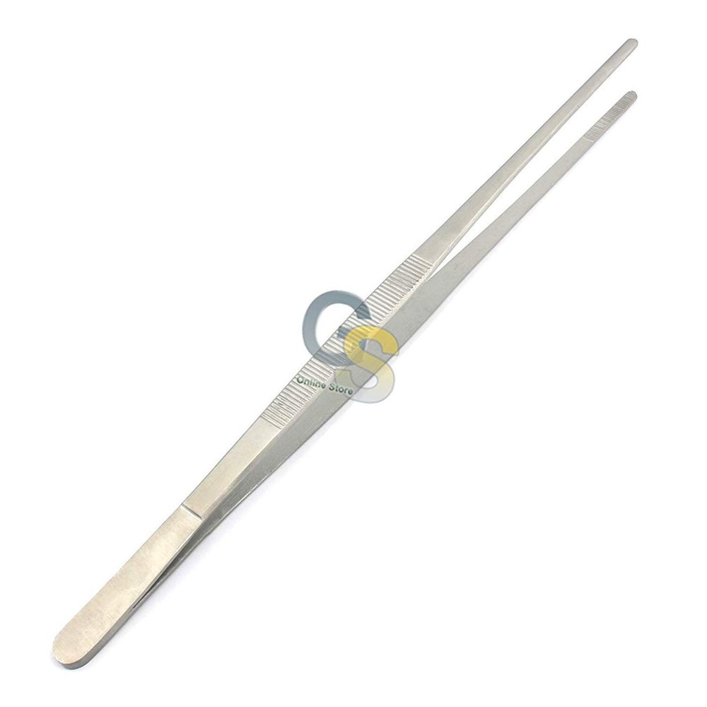 12" Stainless Steel Hobby Tweezers By G.S Online Store