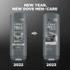 DOVE MEN + CARE Elements Body Wash Charcoal + Clay 4 Count For Men's Skin Care Effectively Washes Away Bacteria While Nourishing Your Skin, 18 oz view 3