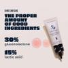 Chemist Confessions AHA/PHA Baby Steps Exfoliation Treatment Face Peel Mask & Booster, Gluconolactone & Lactic acid Formula for Smoother, Brighter complexion, Ideal for Dry and Sensitive Skin,1 Fl oz view 2