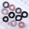 10 Pcs Hair Ties Ponytail Holder Women Hair Elastics Braided Hair Tie Elastic Hair Ties Simple Head Rope Rubber Band view 3
