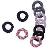 10 Pcs Hair Ties Ponytail Holder Women Hair Elastics Braided Hair Tie Elastic Hair Ties Simple Head Rope Rubber Band view 4