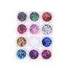 Healifty Nail Art Paillette Kit 12 Sequins for Nail Design Creative Manicure Decor view 1