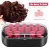 15 PCS Electric Hair Perm Rods, 30mm with Hair Clips - Clamp Hairdressing Styling Tool for Salon Barber Home - 110-220V view 3