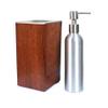 DERMALOGIC Massage Oil Warmer Replacement, Refillable Aluminum Bottle with Stainless Steel Pump, Professional Spa Massage Lotion Bottle Set view 2