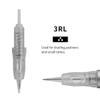10PCS Intelli Needle Cartridge - Compatible with Intelli, i2, Lady, Arrow, & Meraki Tattoo Brows Machine By Mellie Microblading (Needle Cartridge, 3RL) view 3