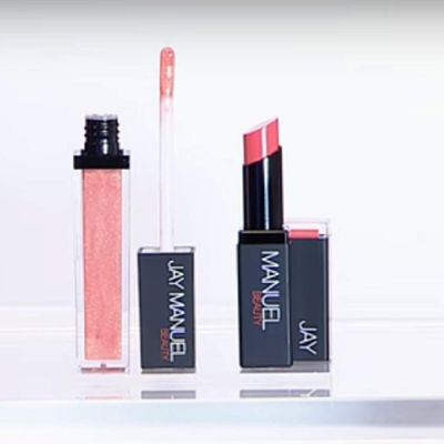 Jay Manuel Beauty Lipstick Lip Gloss Duo Aura/Bliss