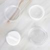 2 Pcs 50g Empty Loose Powder Case Transparent Face Powder Box Refillable Makeup Cosmetic Powder Container with Powder Puff, Sifter and Lid view 4