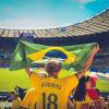 CARGEN National Flag Temporary Tattoos - 5 Sheets 3 Patterns Brazil Flag Tattoos for Brazilian Football Match World Cup Ball Game Great on Arm Face Shoulder for Kids Adults Party Festival view 4
