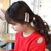 8 Pcs Shiny Rhinestone Crystal Duckbill Clip Imitation Pearls Alligator Clips Hair Clips Hairpins Styling Tools Accessories for Women view 2