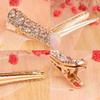 8 Pcs Shiny Rhinestone Crystal Duckbill Clip Imitation Pearls Alligator Clips Hair Clips Hairpins Styling Tools Accessories for Women view 3