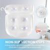 AEROiVi Luxury Bath Pillows for TubBath Pillow Bathtub Pillows for Head and Neck Support Bath Cushion Made from Soft Spacer Mesh Material with Suction Cups view 3