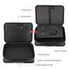 Segbeauty Barber Carrying Case, 11.8 x 8.5in Hair Styling Travel Tool Bag, Professional Salon Hair Cutting Grooming Kit Storage Organizer for Clippers, Scissors, Barber Supplies view 4