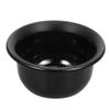 1Pc Men's Plastic Shaving Soap Bowl Reusable Shaving Mug Shaving Cup Smooth Shaving Mug Bowl for Shaving Soap and Cream, Black view 1