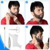 Ahier Beard Shaping Tools, 5-in-1 Beard Shaping Set with Straight Edge Razor and 10 P blade, Barber Pencil, Beard Trimming Scissors, Gift for Men view 4