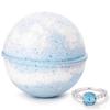 Bauble Bomb's Jewelry Surprise Deluxe X Large 9 oz Bath Bombs Fizzies Made in USA, Cruelty Free! (Cotton Blossom, 6) view 2