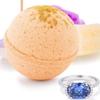 Bauble Bomb's Spiced Apple Jewelry Surprise Deluxe X Large 9 oz Bath Bomb Fizzies Made in USA, Cruelty Free! Ring Size 10 view 1