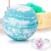 Bauble Bomb's Boyfriend Jewelry Surprise Deluxe X Large 9 oz Bath Bomb Fizzies Made in USA, Cruelty Free! Ring Size 06 view 1
