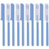 Women's Facial Razor Eyebrow Shaver Razor Brow Shaper Eyebrow Trimmer Dermaplaner Shaping Tool with Cover (Blue) view 1