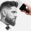Beaupretty Hair Detangler Comb Wide Teeth 2pcs Men's Styling Comb Professional Hairdressing Tool view 4