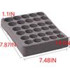 30 Vials Essential Oil Carrying Case Holds 5ml 10 ml 15ml 20ML 30M Perfect for DISPLAY Drawer Home Stock and Foam Inserts view 2