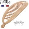 Camila Paris CP2889 French Large Banana Clip Hair Comb, Classic Banana Clips Hair for Thick Hair Ponytail Holder Interlocking Styling Clips for Women Made in France view 3
