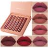 6Pcs Matte Liquid Lipstick Makeup Set, Matte liquid Long-Lasting Wear Non-Stick Cup Not Fade Waterproof Lip Gloss (Set A) view 1