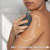 Silicone Body Scrubber for Shower - Gentle Exfoliating Back Scrubber with Soft Bristles - Avilana Premium Dual Sided Bath Brush Massage - Loofah Alternative for Sensitive Skin - Gift Women Men view 2