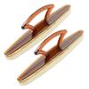 SuperNail Winning Nails 7" Chamois Nail Buffer  High-Shine Nail Polishing for Natural Nails, 2 Pack view 1