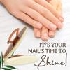 SuperNail Winning Nails 7" Chamois Nail Buffer  High-Shine Nail Polishing for Natural Nails, 2 Pack view 2