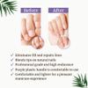 SuperNail Winning Nails 7" Chamois Nail Buffer  High-Shine Nail Polishing for Natural Nails, 2 Pack view 4