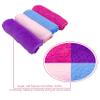 4 Pack Reusable Flannel Microfiber Makeup Remover Eraser Washcloths Face Facial Erase Cleansing Clean Cloth Towel, Chemical Free, Remove Makeup Instantly with Just Water Suitable for All Skin Types view 2