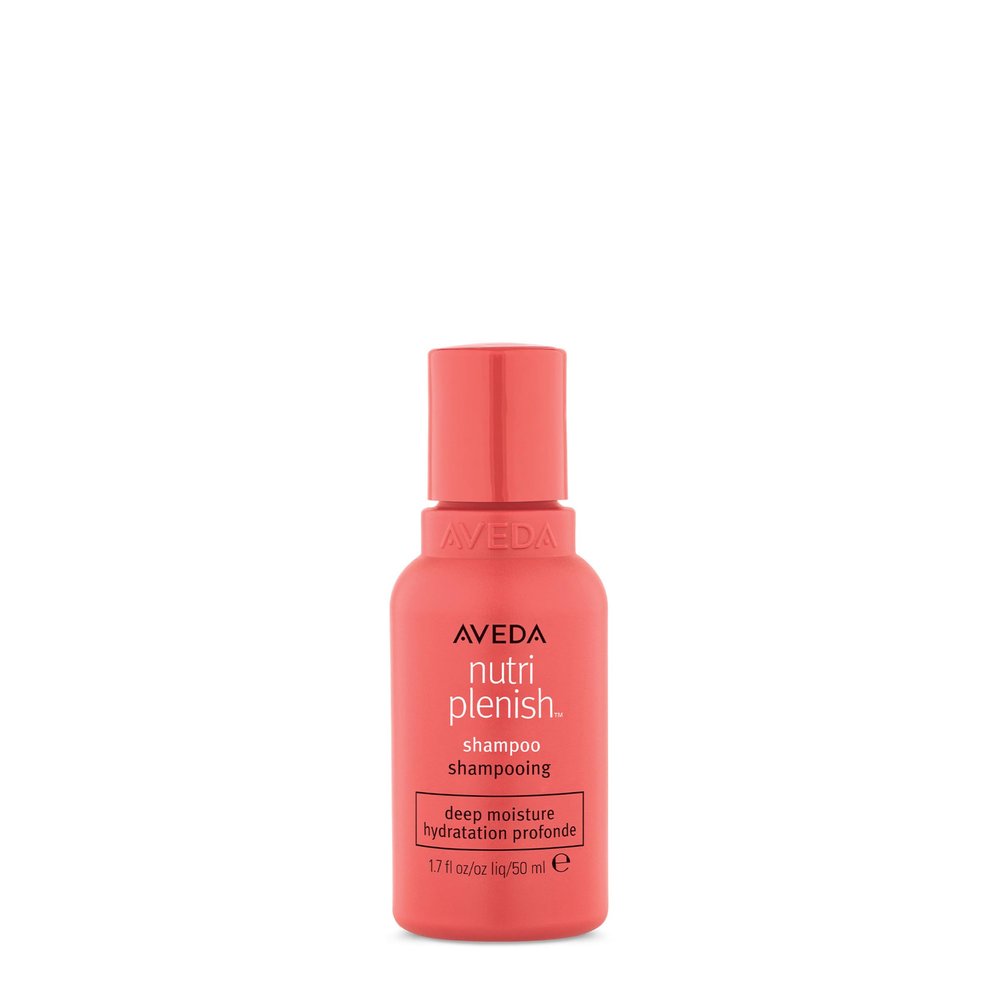 Aveda Nutriplenish Shampoo Deep Moisture | Superfood Shampoo for Dry Hair | Organic Pomegranate Oil, Coconut Oil, Mango Butter | 93% Naturally Derived*, 1.7 Fl Oz